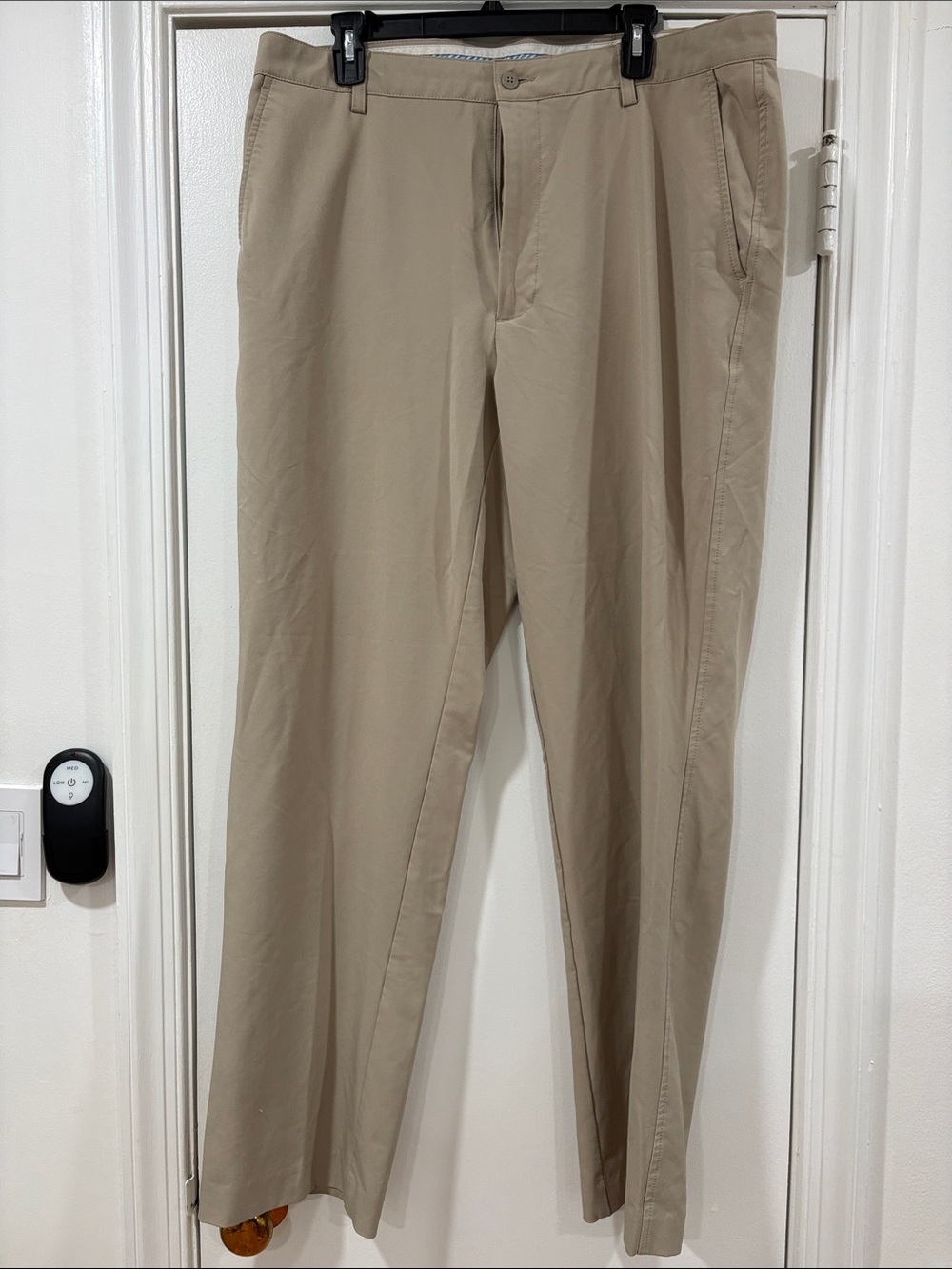 FootJoy Men's Tan Chino Pants - Straight Leg